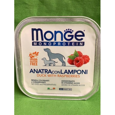 ANATRA con LAMPONI 150gr cliccare sulla foto per scegliere il gusto