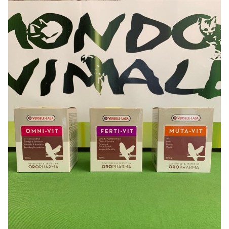 OFFERTA OMNI-VIT 200g + FERTI-VIT 200g + MUTA-VIT 200gr