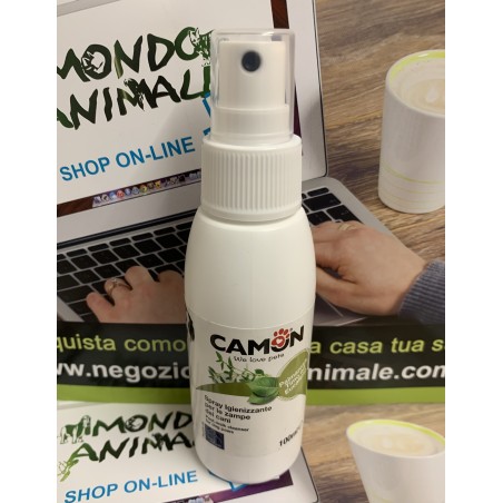 Spray igienizzante per zampe del cane