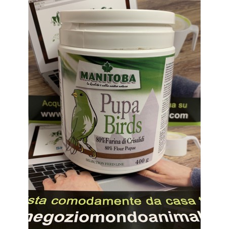 PUPA BIRD 80% farina di Crisalidi 400gr