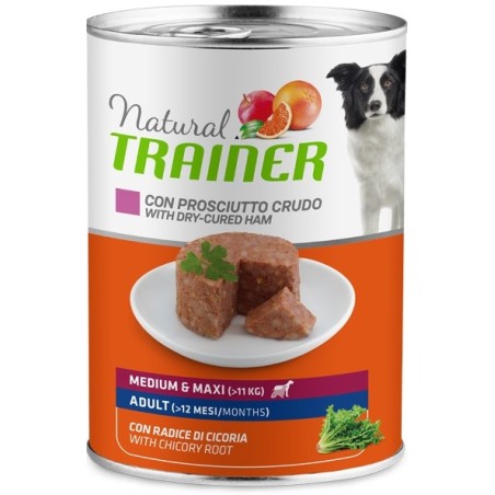 NATURAL TRAINER MEDIUM & MAXI con PROSCIUTTO CRUDO 400gr