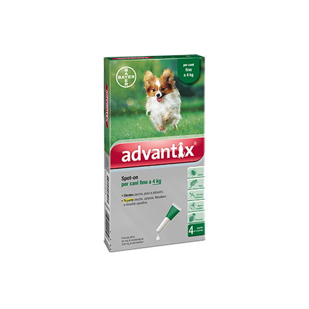 ADVANTIX  per cani fino a 4kg