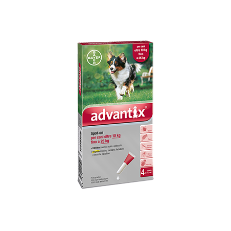 ADVANTIX PER CANI OLTRE 10KG FINO A 25KG
