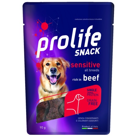 SNACK SENSITIVE GRAIN FREE BEEF 90gr