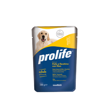 PROLIFE ADULT POLLO E TACCHINO CON RISO