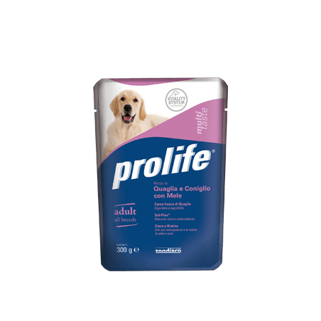 PROLIFE ADULT QUAGLIA E CONIGLIO CON MELE