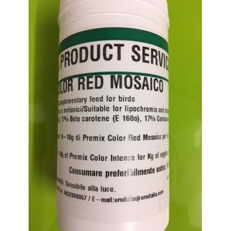 PREMIX COLOR RED MOSAICO