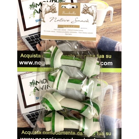 OSSI NODO COLORATI 4 pezzi